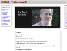 Tablet Screenshot of iorbock.com